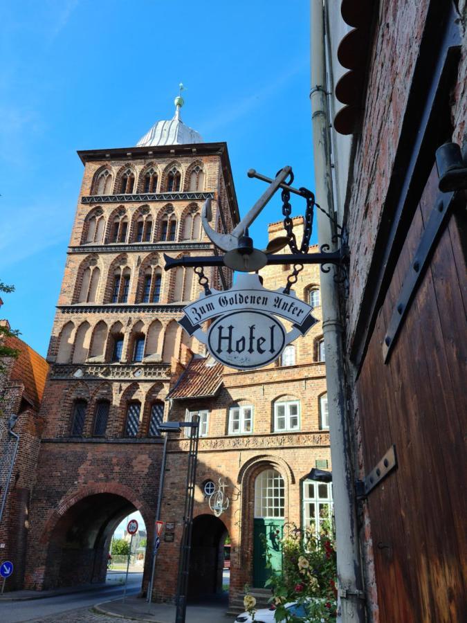 Altstadthotel Zum Goldenen Anker Lübeck Eksteriør bilde