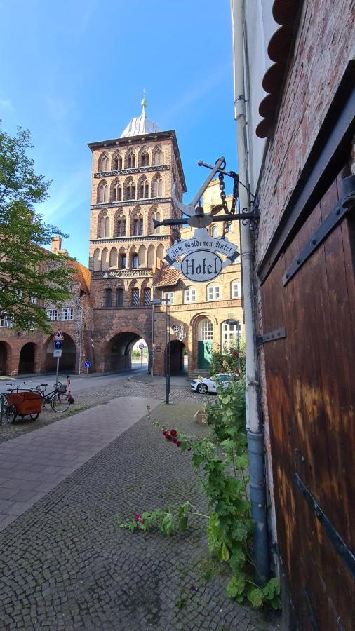 Altstadthotel Zum Goldenen Anker Lübeck Eksteriør bilde